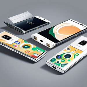 The oppo find n3 flip smartphone